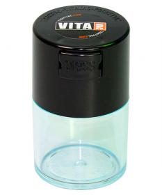 Boite VITAVAC Couvercle Noir / Corps Transparent 0.06L 20g